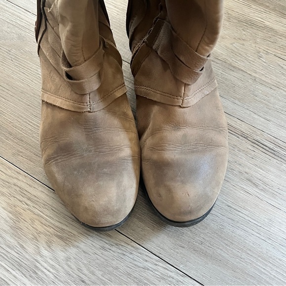 Kelsi Dagger Leather Riding Inspired Boot - Picture 6 of 7